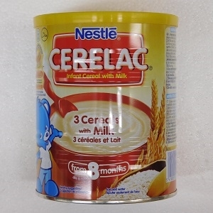 Picture of Cerelac 3 Cereals with Milk 400g - 8month+