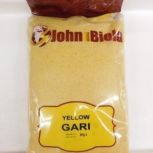 Picture of John & Biola Yellow Gari 4kg Plain Bag