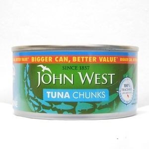 brine chunks tuna west 200g