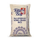 Picture of Tolly Boy American Long Grain Rice 40kg – Hessian Bag