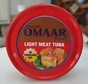 Picture of Omaar Light Meat Tuna in Soybean Oil 185g
