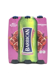 Picture of Barbiacan Pomegranate Flavoured Malt 6 x 330ml